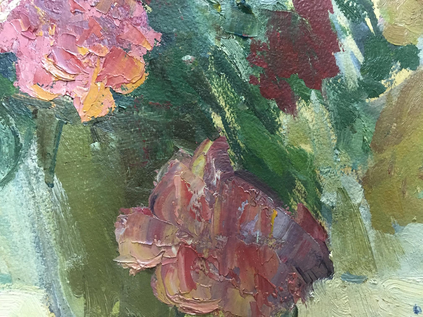 Oil painting Flowers Petr Volsky