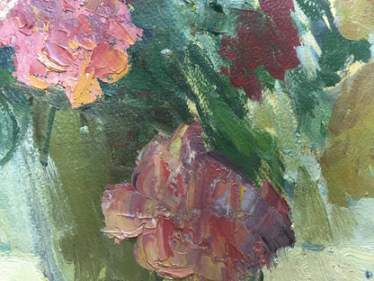 Oil painting Flowers Petr Volsky