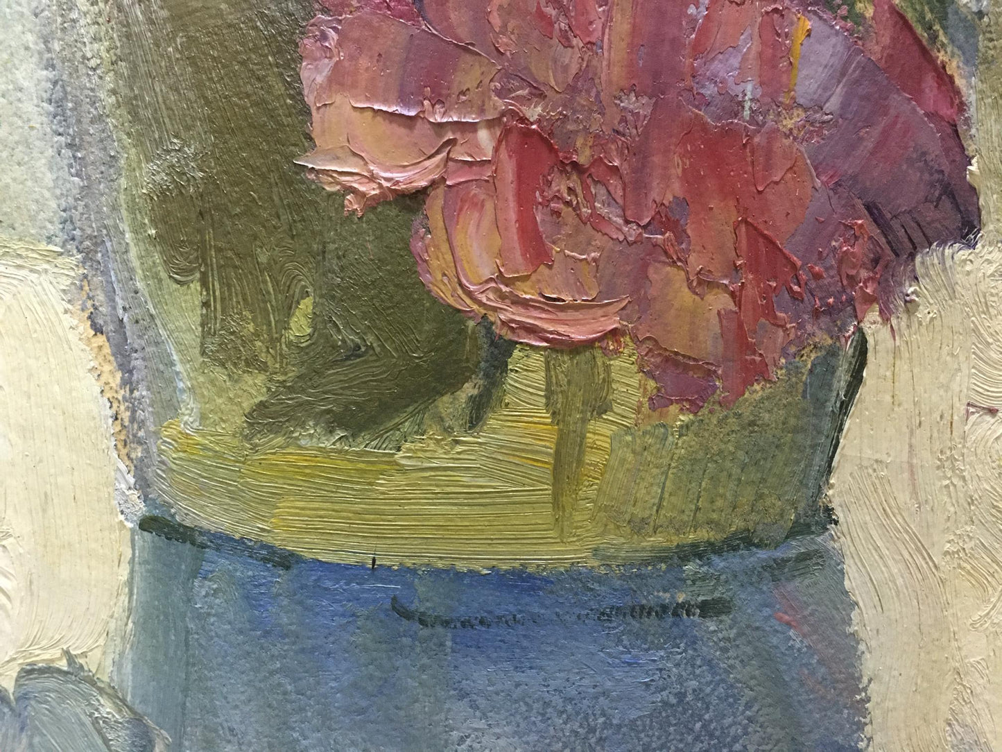 Oil painting Flowers Petr Volsky