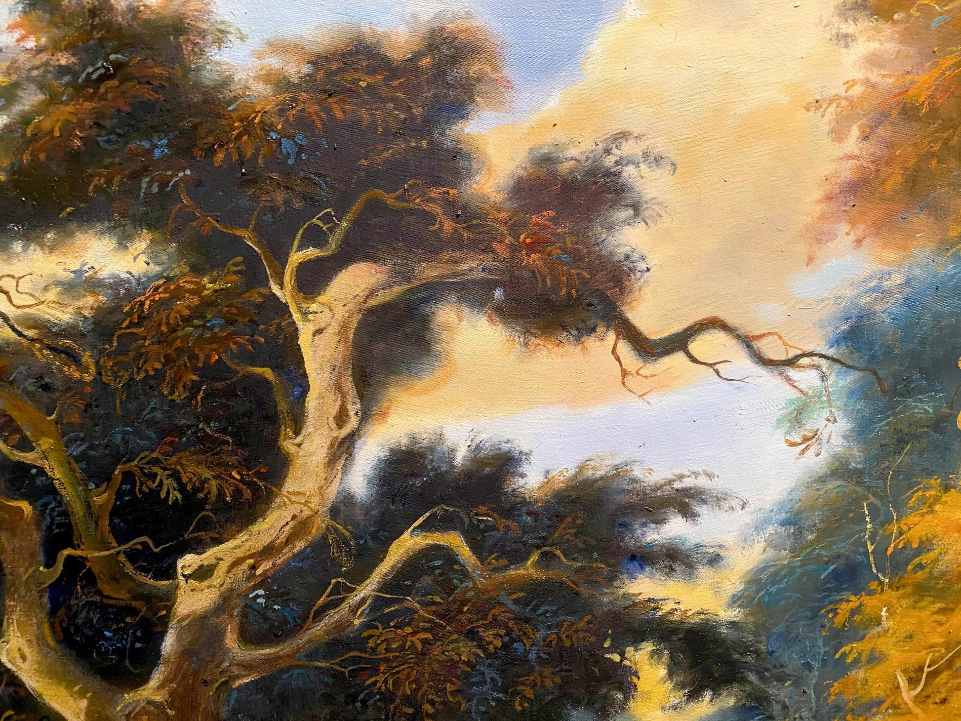 forest painting art