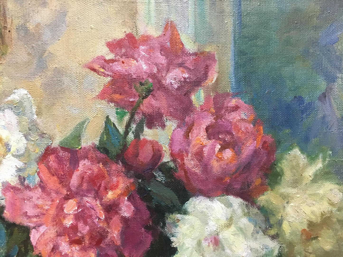Oil painting Still life Sorokoletov Gavriil Vladimirovich