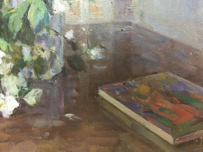 Oil painting Still life Sorokoletov Gavriil Vladimirovich