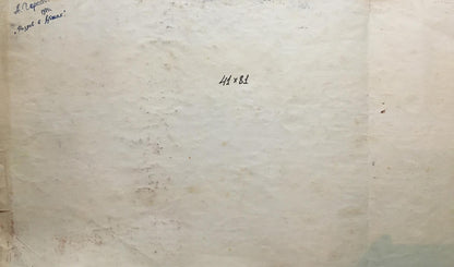 Watercolor painting Spill near the village Cherkas A.G.