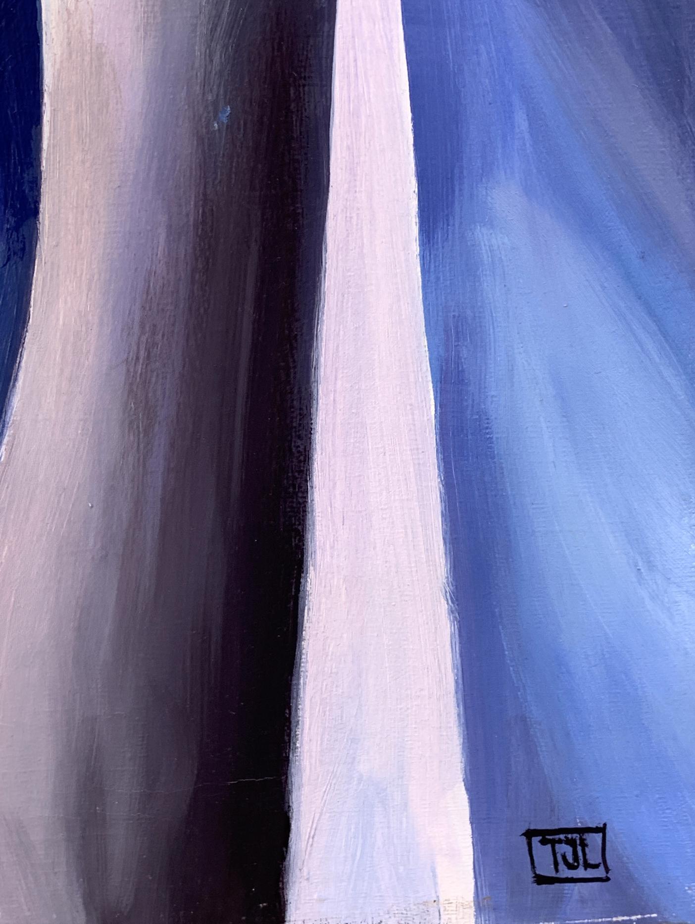 Abstract oil painting Musician Victor Konotopsky