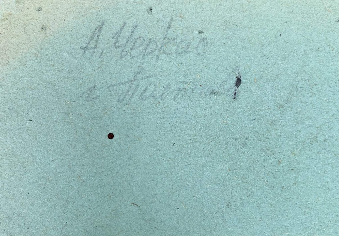 Ink painting Dense forest A. G. Cherkas