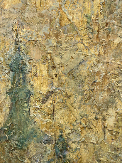 Oil painting old Town