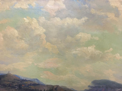 Oil painting Landscape Ferber Victor Alexandrovich