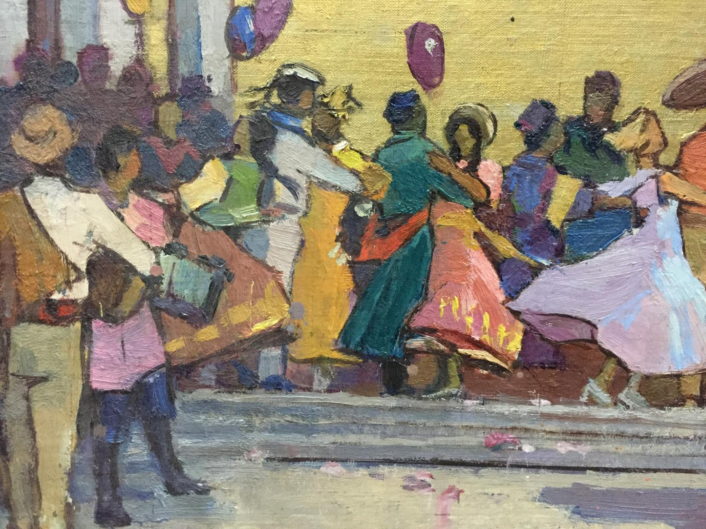 Oil painting Ball Konstantin Ivanovich Pokulity