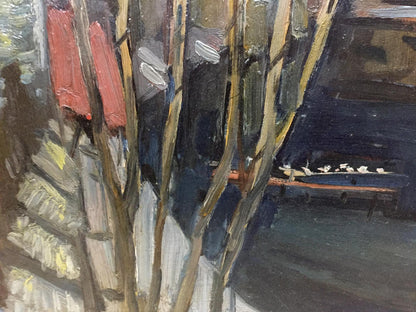 Oil painting City Karelin Vyacheslav Dmitrievich