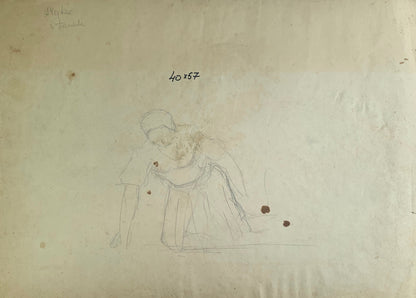 Colored pencils painting The hills A. G. Cherkas