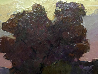 Oil painting Late evening Constantinople Adolf Markovich