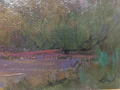 Oil painting Late evening Constantinople Adolf Markovich