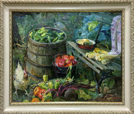 Oil painting Autumn Zhezher Anatoly Mikhailovich