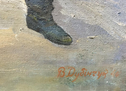 Oil painting Ilyinsky fair in Romny Dubinchuk Victor