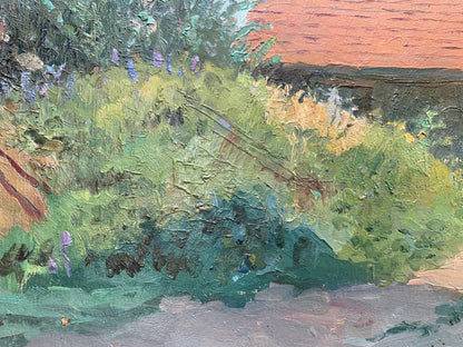 Oil painting Native home A. G. Cherkas