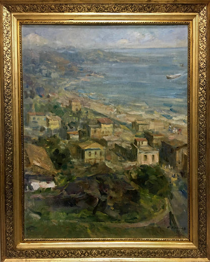 Oil painting City Krylov Konstantin Alekseevich