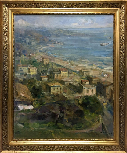 Oil painting City Krylov Konstantin Alekseevich