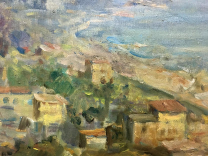 Oil painting City Krylov Konstantin Alekseevich