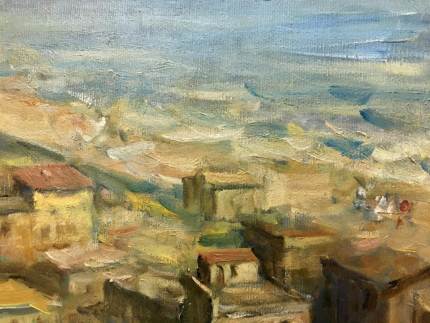 Oil painting City Krylov Konstantin Alekseevich