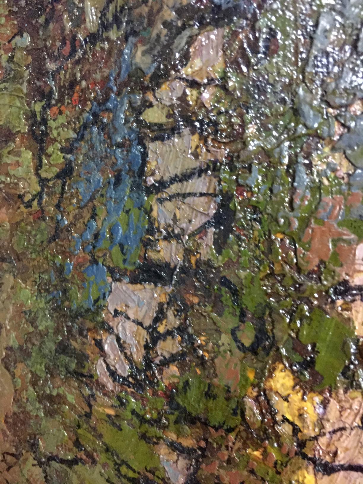 Evening is Coming portrayed in an oil painting