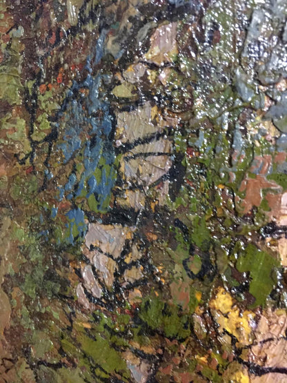 Evening is Coming portrayed in an oil painting