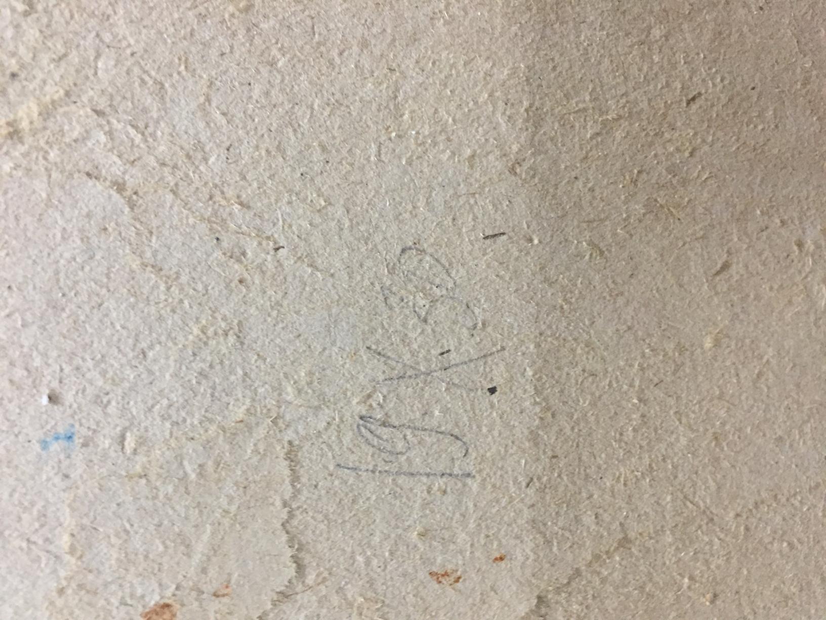 A scene of evening approaching illustrated in oil