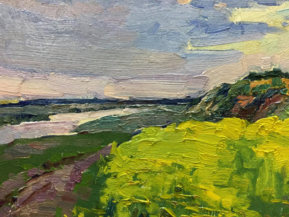 Oil painting Flower field Mordovets Andrey Nikitich