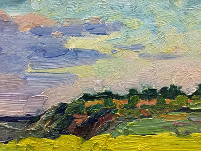 Oil painting Flower field Mordovets Andrey Nikitich