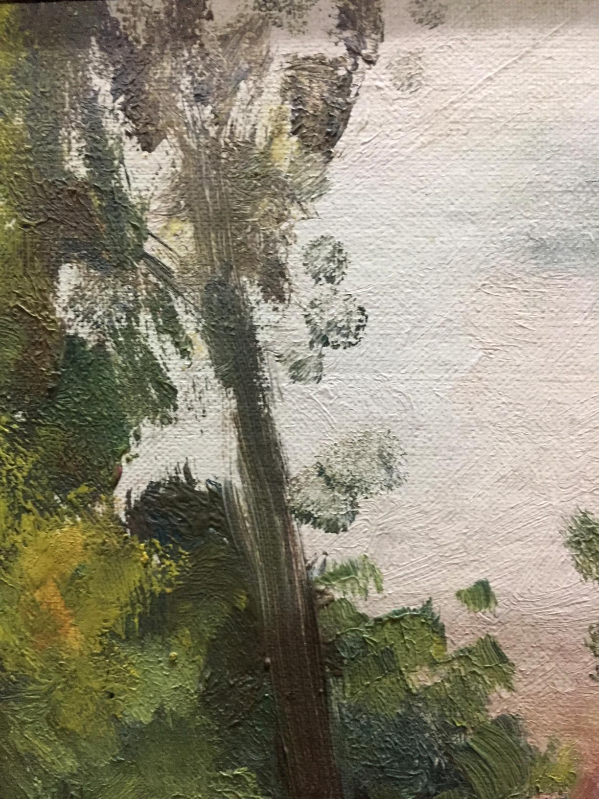 Oil painting Pond Fedir Zotykovych Konovalyuk