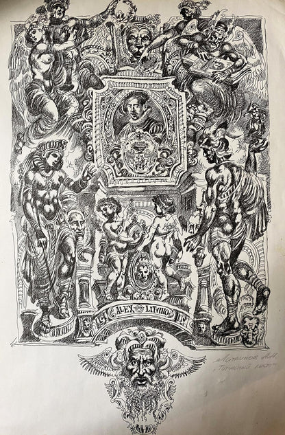 Ink painting Fantasy buy