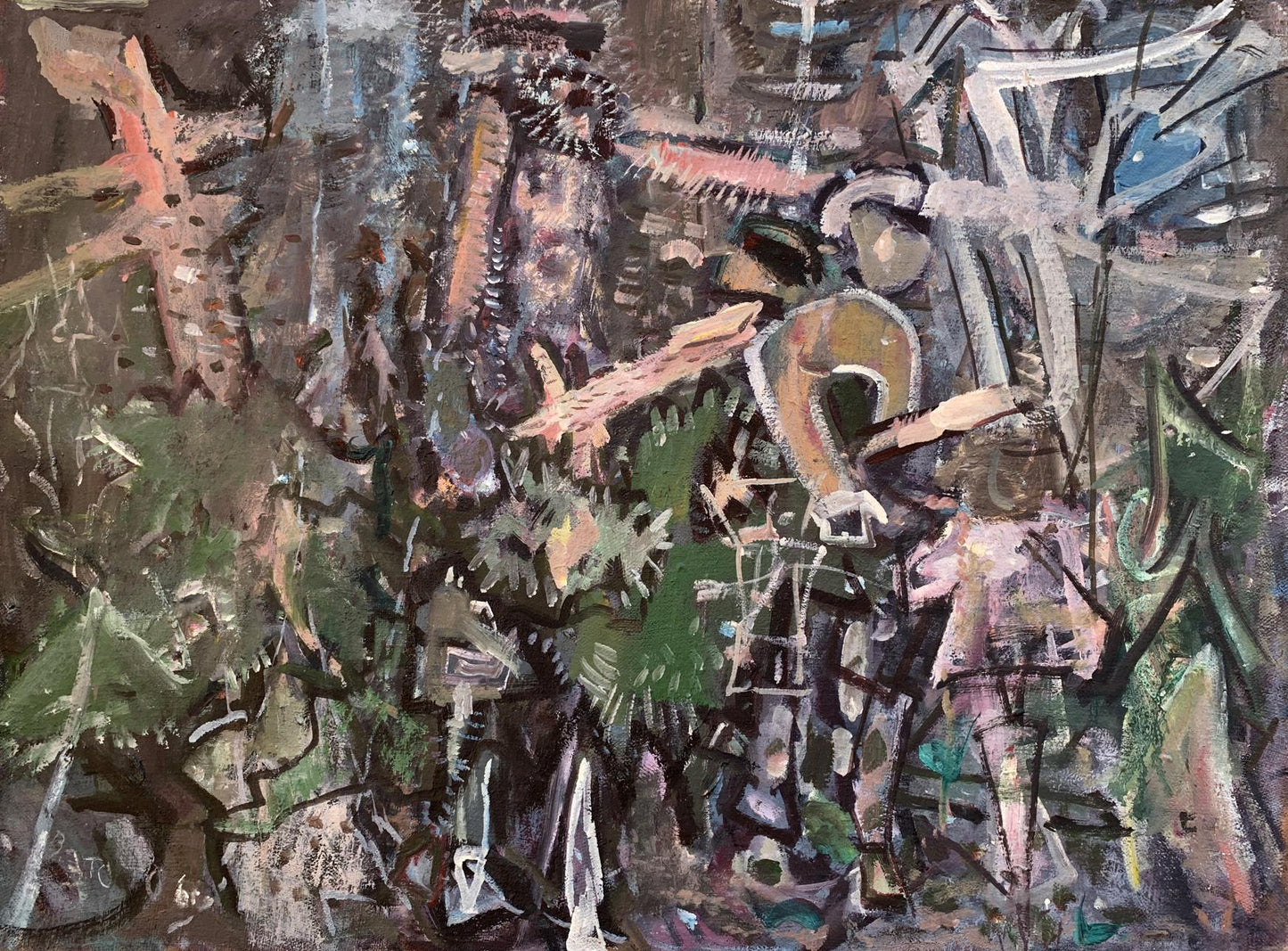 Oil painting The Road to the Emerald City Volodymyr Mysky-Oglu