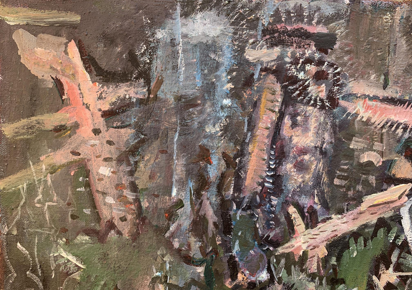 Oil painting The Road to the Emerald City Volodymyr Mysky-Oglu