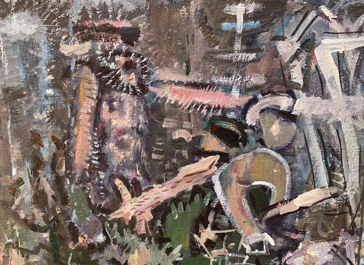 Oil painting The Road to the Emerald City Volodymyr Mysky-Oglu