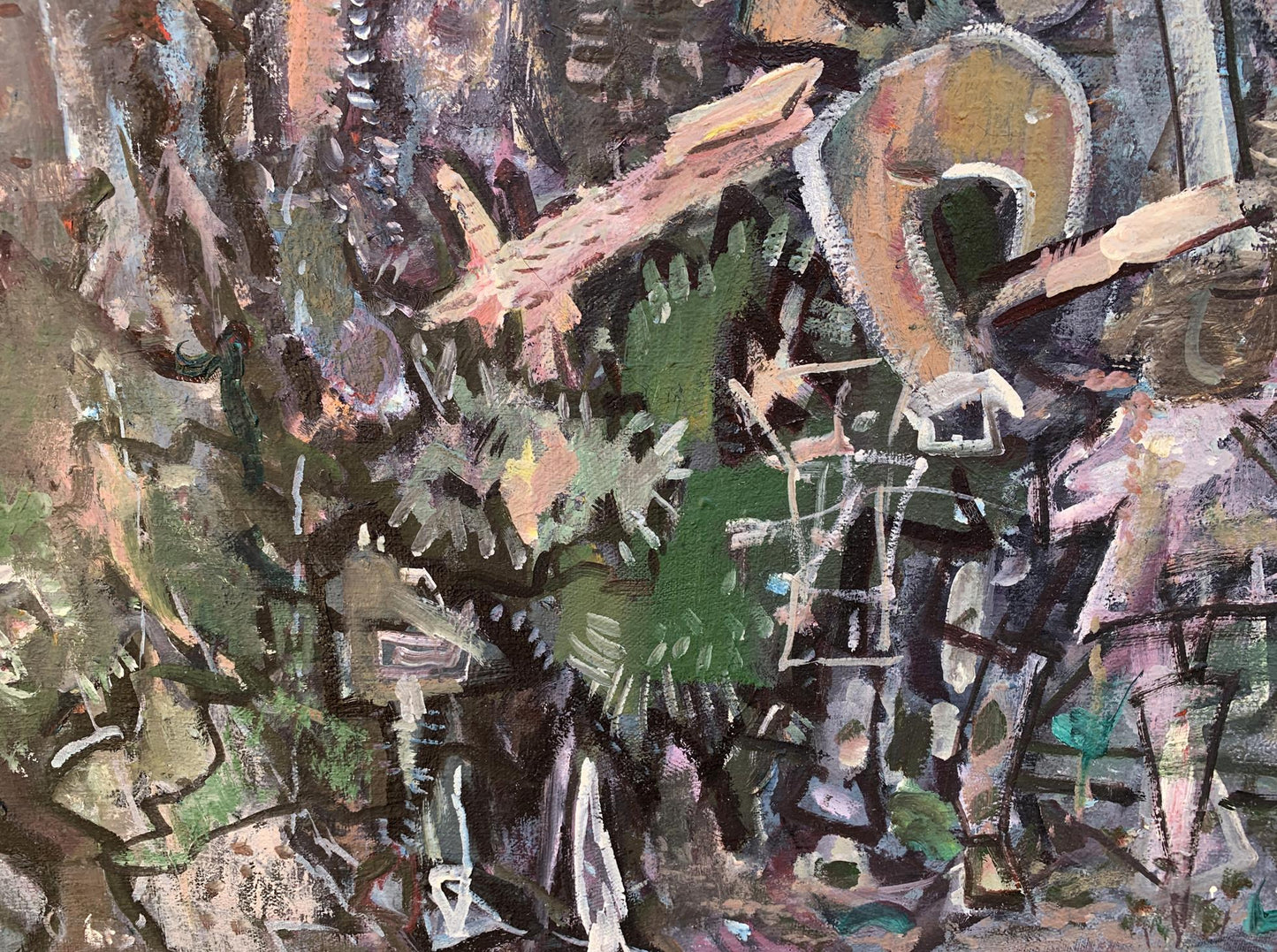 Oil painting The Road to the Emerald City Volodymyr Mysky-Oglu