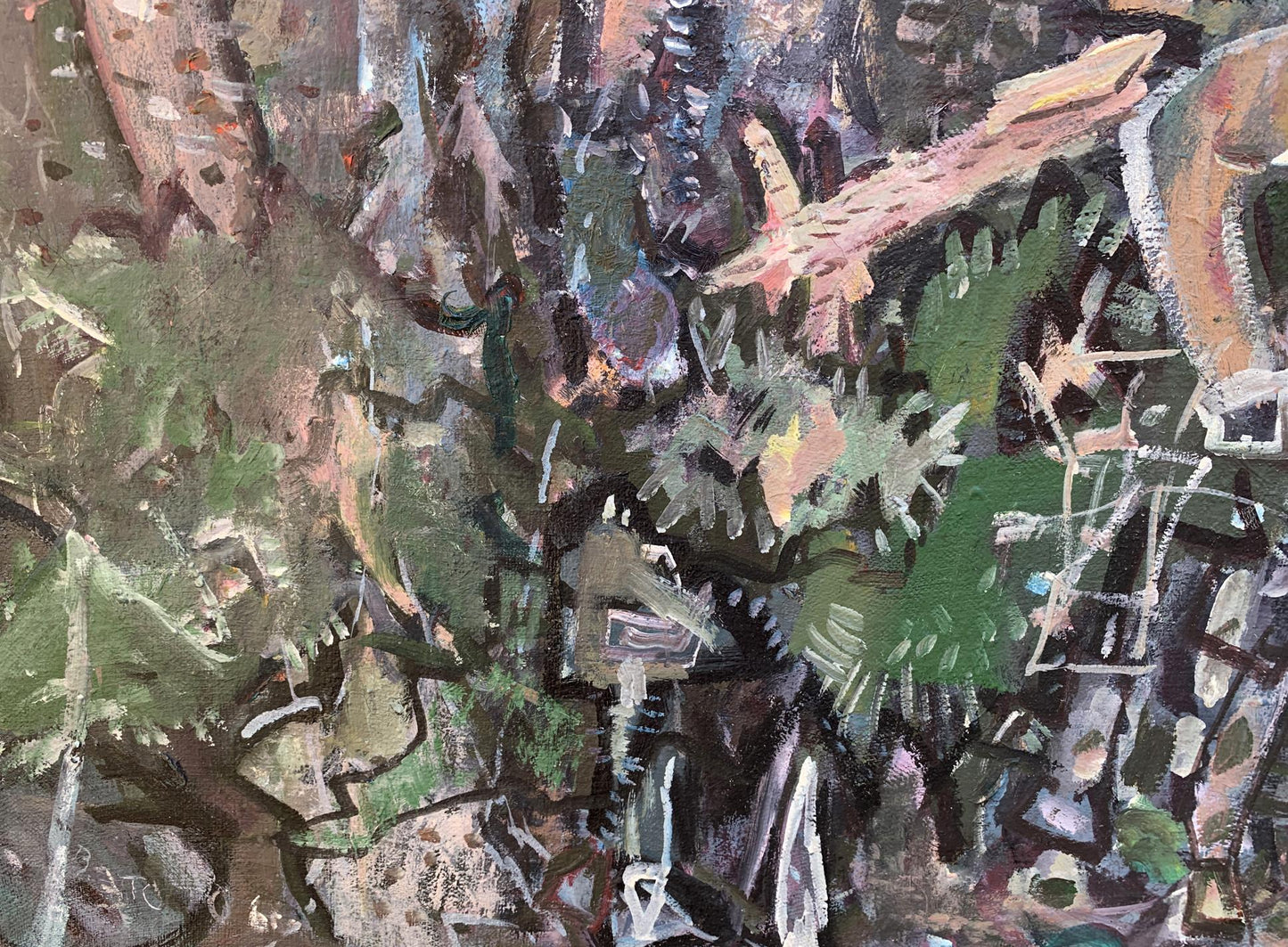 Oil painting The Road to the Emerald City Volodymyr Mysky-Oglu