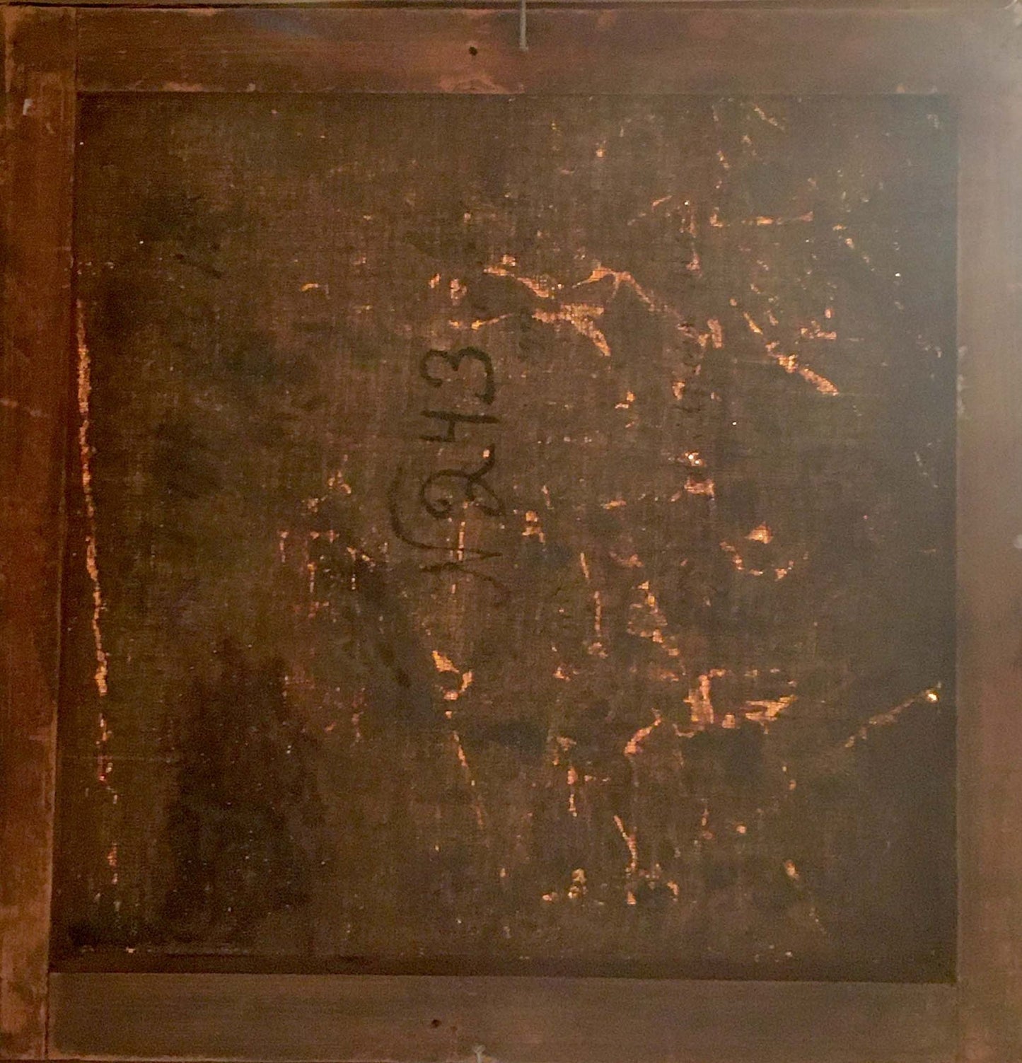 Oil painting City landscape Burlyuk D. D.