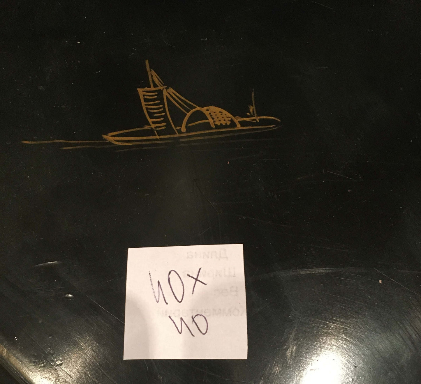 Oil painting City landscape Burlyuk D. D.