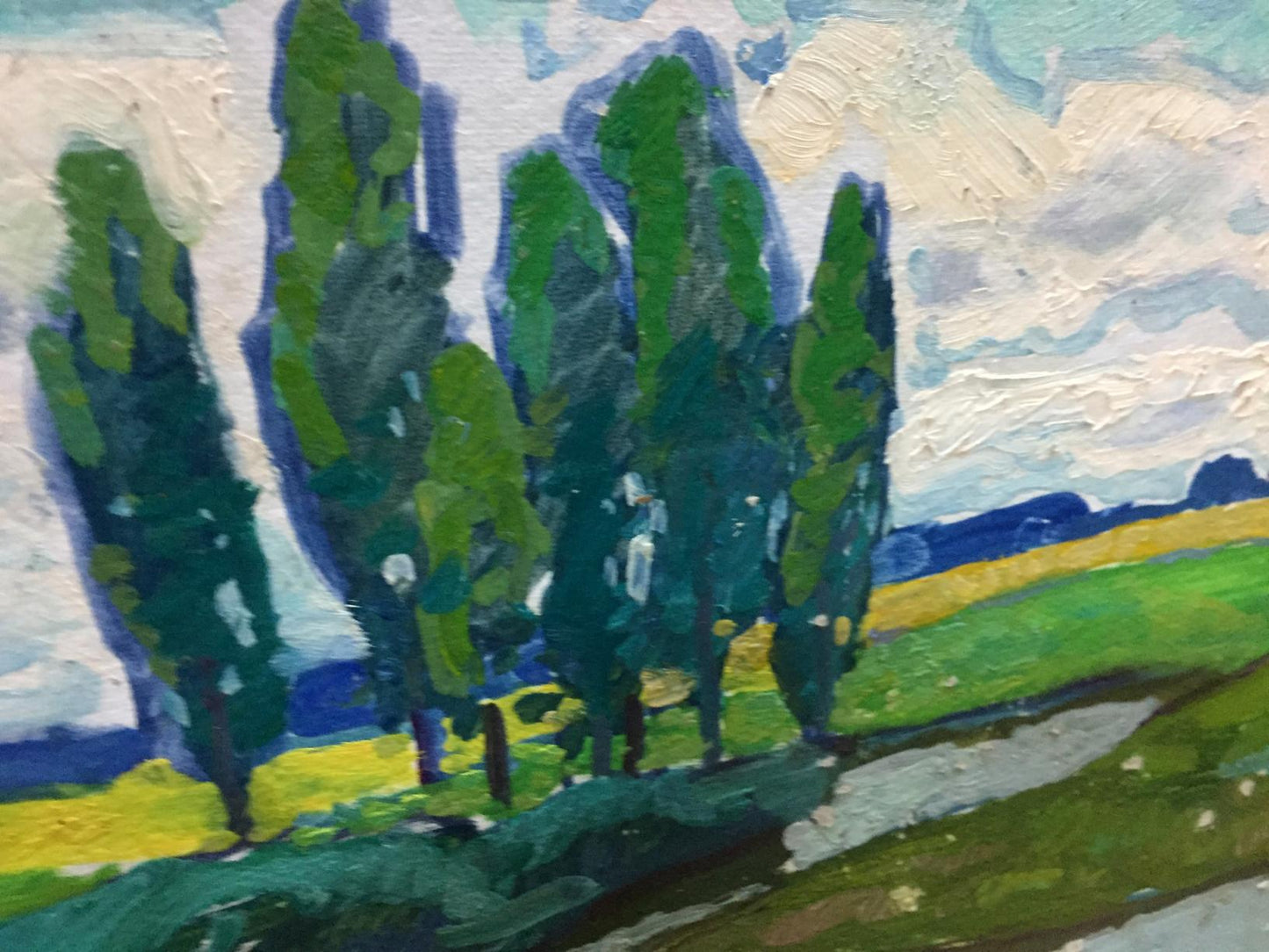 Exploring the Pond: Victor Kirillovich Gaiduk's Oil Interpretation