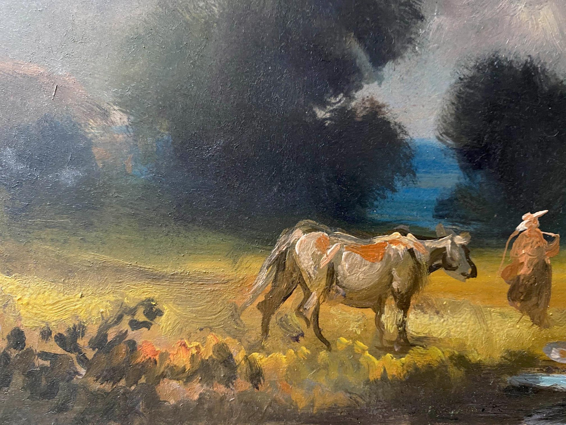 oil nature painting