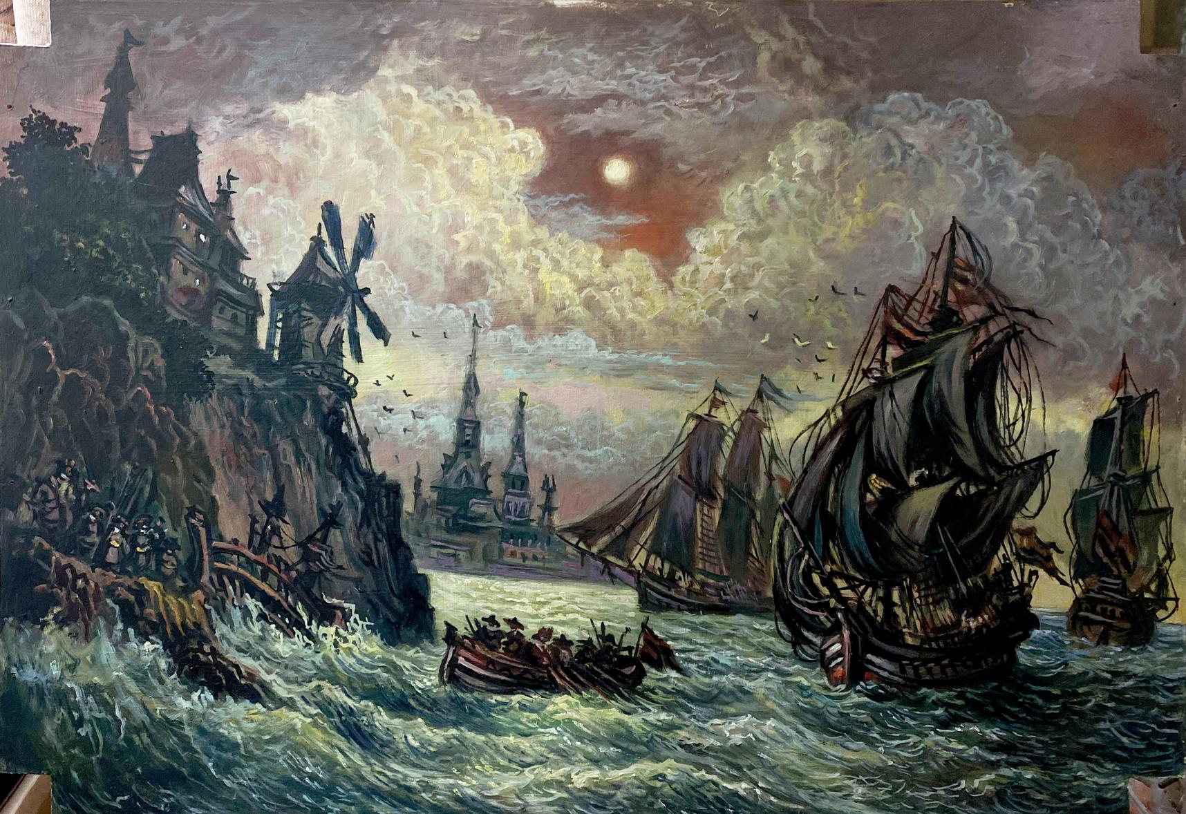 Oil painting Before the storm buy