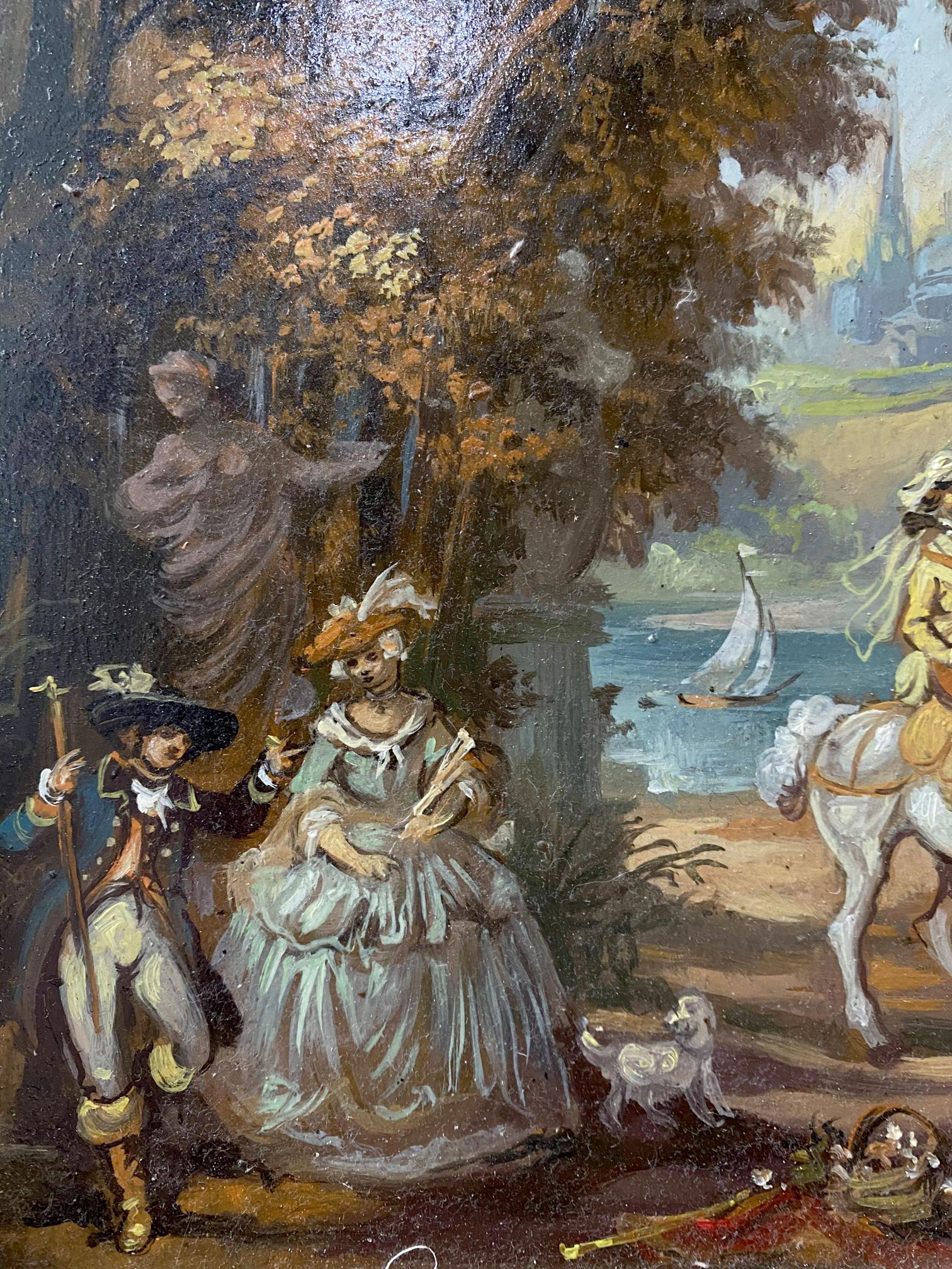 people painting