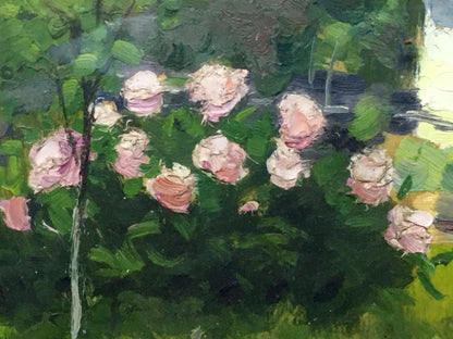 Oil painting Garden Tsyupka Ivan Kirillovich