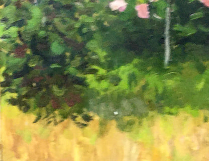 Oil painting Garden Tsyupka Ivan Kirillovich