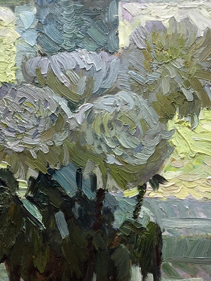 Oil painting Etude Zhezher Anatoly Mikhailovich