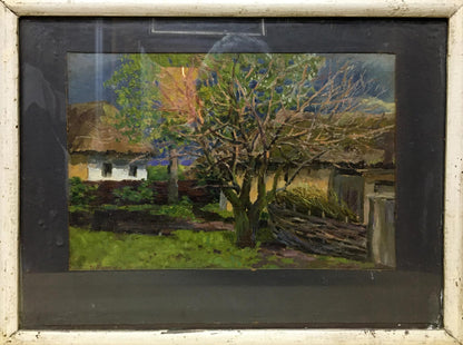 Oil painting After the rain Tsyupka Ivan Kirillovich