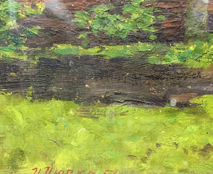 Oil painting After the rain Tsyupka Ivan Kirillovich