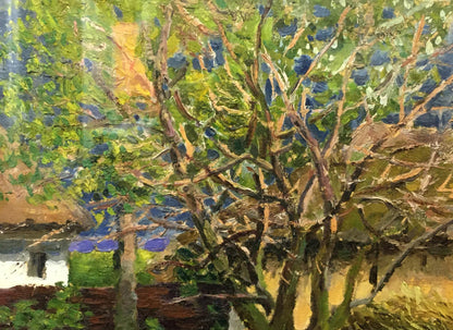 Oil painting After the rain Tsyupka Ivan Kirillovich