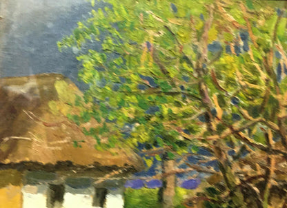 Oil painting After the rain Tsyupka Ivan Kirillovich