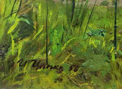 Oil painting Natural landscape Tsyupka Ivan Kirillovich