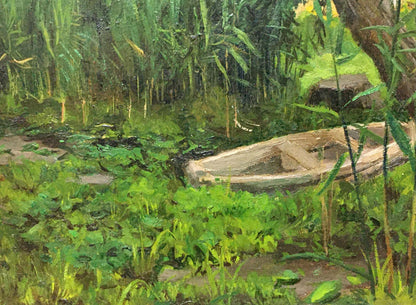 Oil painting Natural landscape Tsyupka Ivan Kirillovich